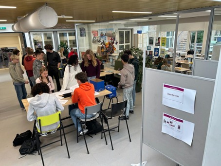 Scholierenverkiezingen op het CGU