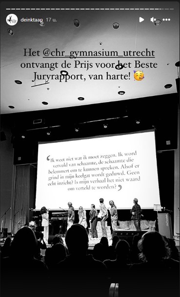 CGU ontvangt de Prijs voor Beste Juryrapport